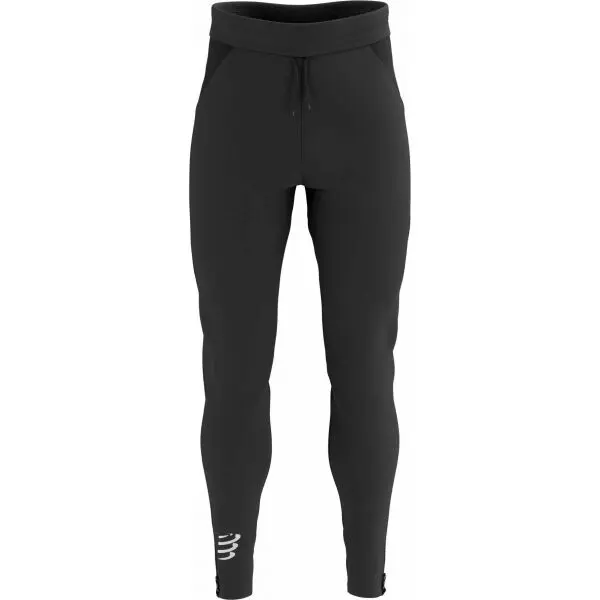 Compressport Compressport HYBRID SEAMLESS HURRICANE PANTS Мъжки зимен клин за бягане, черно, размер