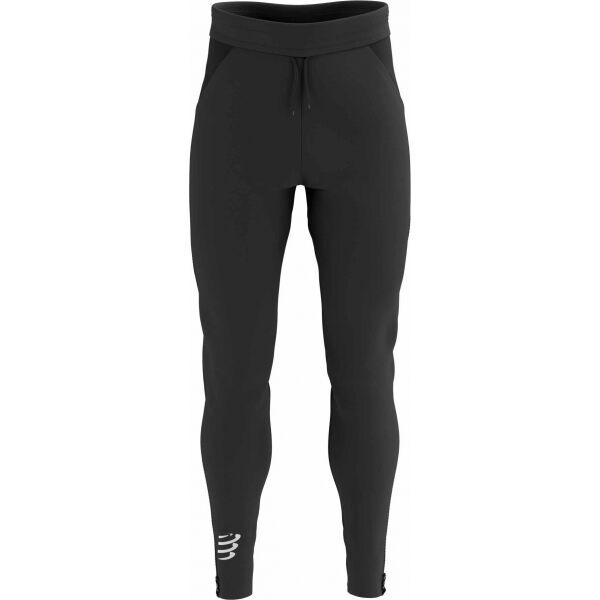 Compressport Compressport HYBRID SEAMLESS HURRICANE PANTS Мъжки зимен клин за бягане, черно, размер