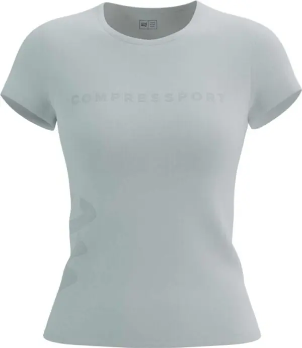 Compressport Compressport LOGO SS TSHIRT W Дамска термо тениска, бяло, размер