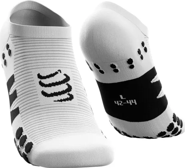 Compressport Compressport NO SHOW SOCKS Универсални спортни чорапи, бяло, размер
