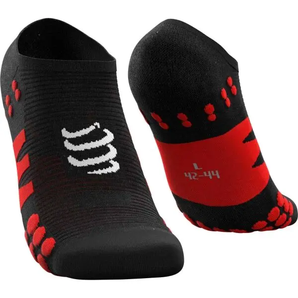 Compressport Compressport NO SHOW SOCKS Универсални спортни чорапи, черно, размер
