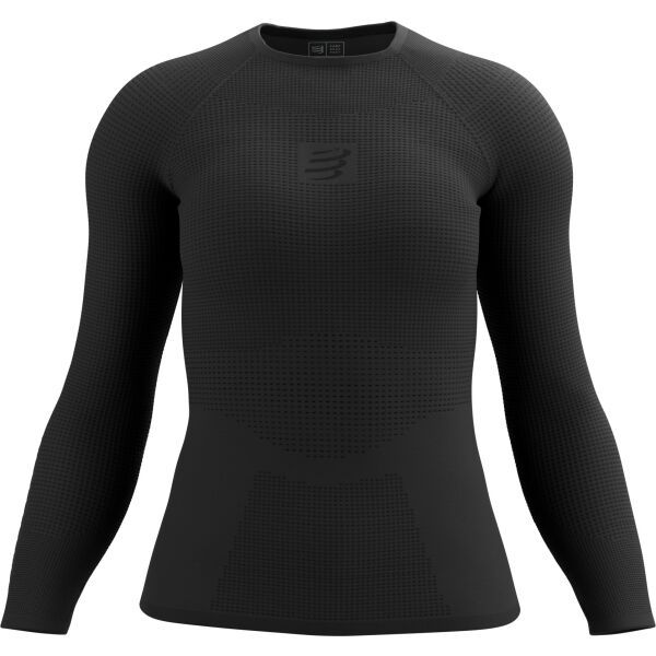 Compressport Compressport ON/OFF BASE LAYER LS TOP W Дамска термо блуза, черно, размер
