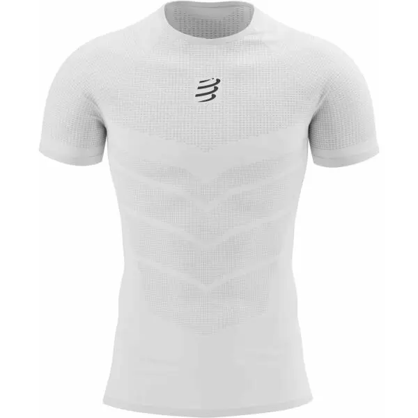 Compressport Compressport ON/OFF SS TSHIRT M Мъжка функционална тениска, бяло, размер