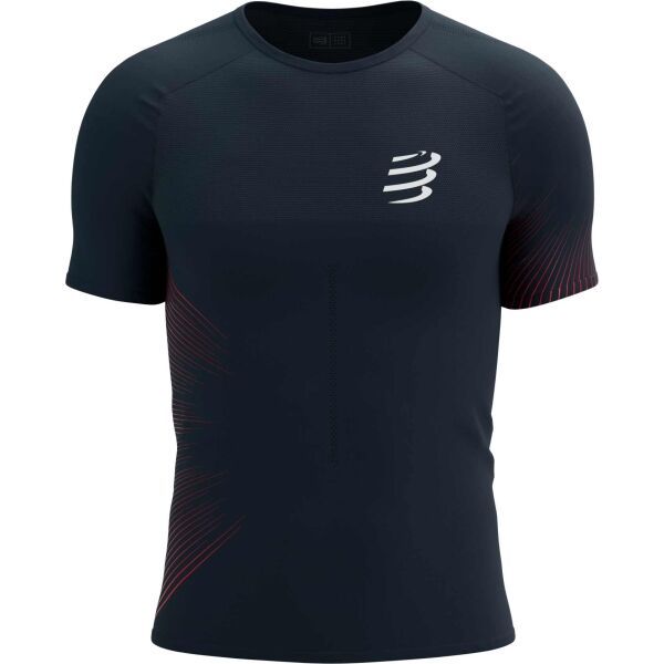 Compressport Compressport PERFORMANCE SS TSHIRT M Мъжка тениска за бягане, черно, размер