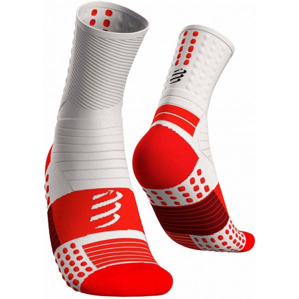 Compressport Compressport PRO MARATHON SOCKS Чорапи за бягане, бяло, размер