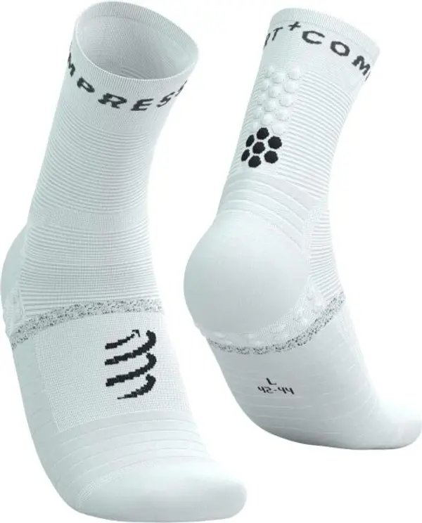 Compressport Compressport PRO MARATHON SOCKS V2.0 Чорапи за бягане, бяло, размер