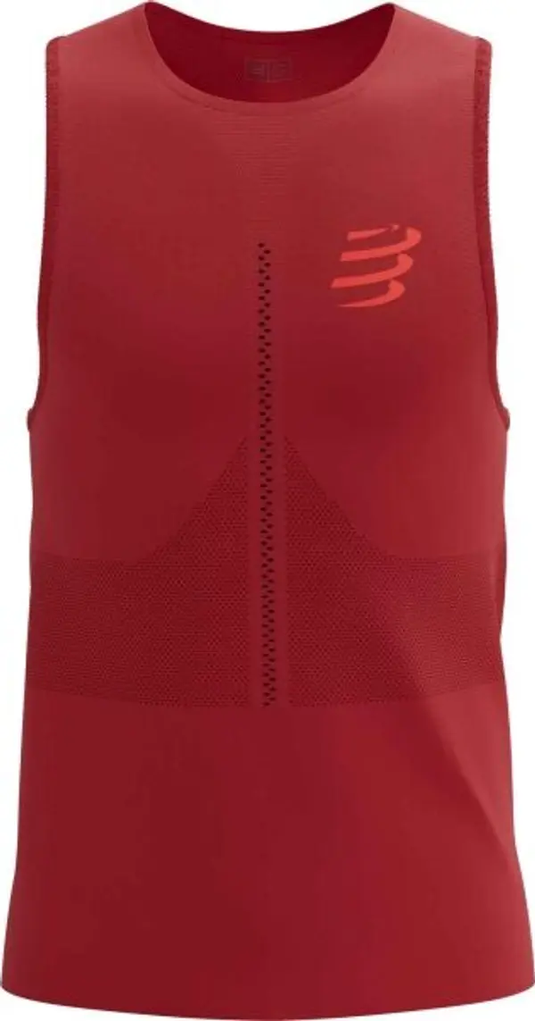 Compressport Compressport PRO RACING SINGLET M Мъжки потник за бягане, червено, размер