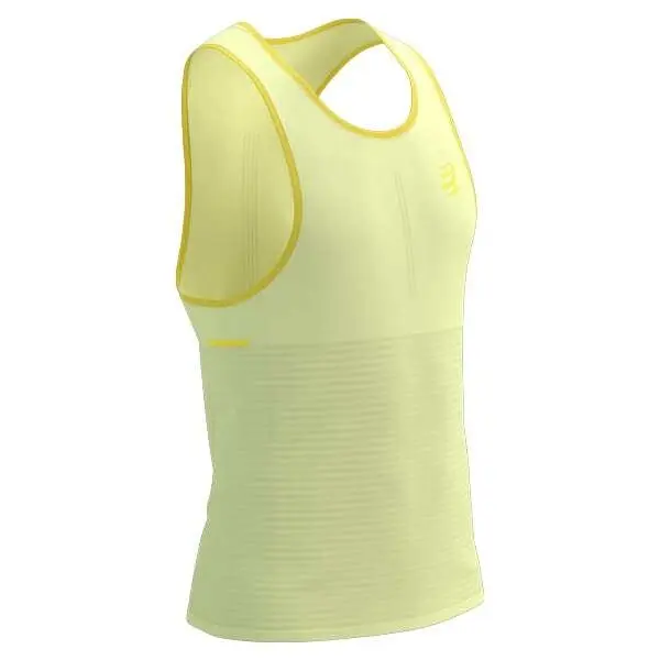 Compressport Compressport PRO RACING SINGLET M Мъжки потник за бягане, жълто, размер