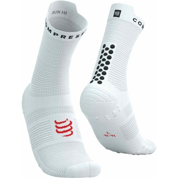 Compressport Compressport PRO RACING SOCKS V4.0 RUN Чорапи за бягане, бяло, размер