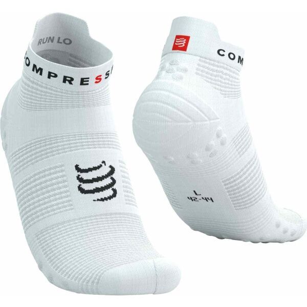 Compressport Compressport PRO RACING SOCKS V4.0 RUN Чорапи за бягане, бяло, размер