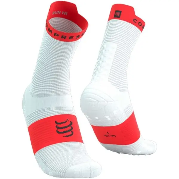 Compressport Compressport PRO RACING SOCKS V4.0 RUN Чорапи за бягане, бяло, размер