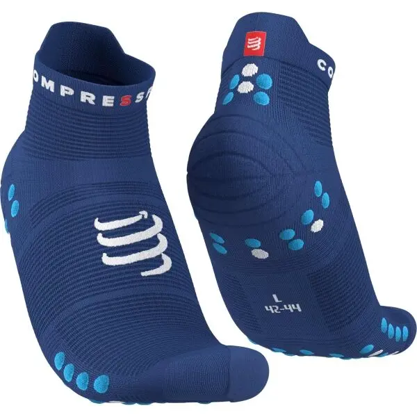 Compressport Compressport PRO RACING SOCKS V4.0 RUN Чорапи за бягане, синьо, размер