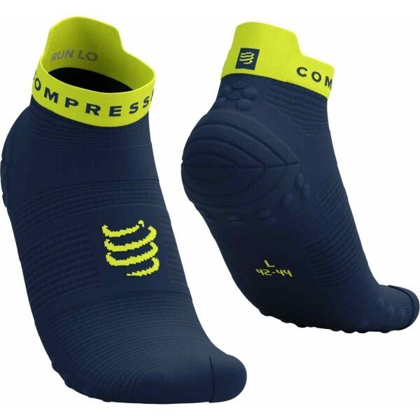 Compressport Compressport PRO RACING SOCKS V4.0 RUN Чорапи за бягане, тъмносин, размер