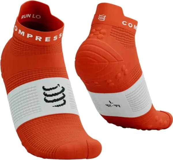 Compressport Compressport PRO RACING SOCKS V4.0 RUN LOW Чорапи за бягане, червено, размер