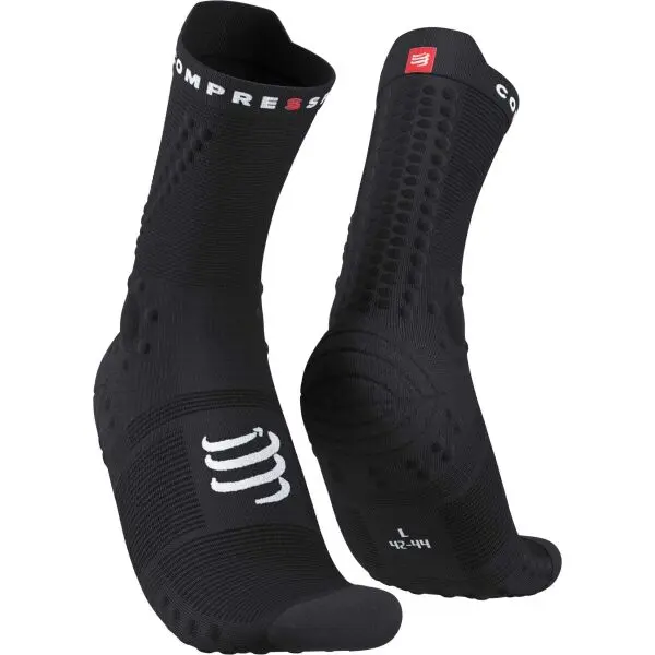 Compressport Compressport PRO RACING SOCKS v4.0 TRAIL Чорапи за бягане, черно, размер