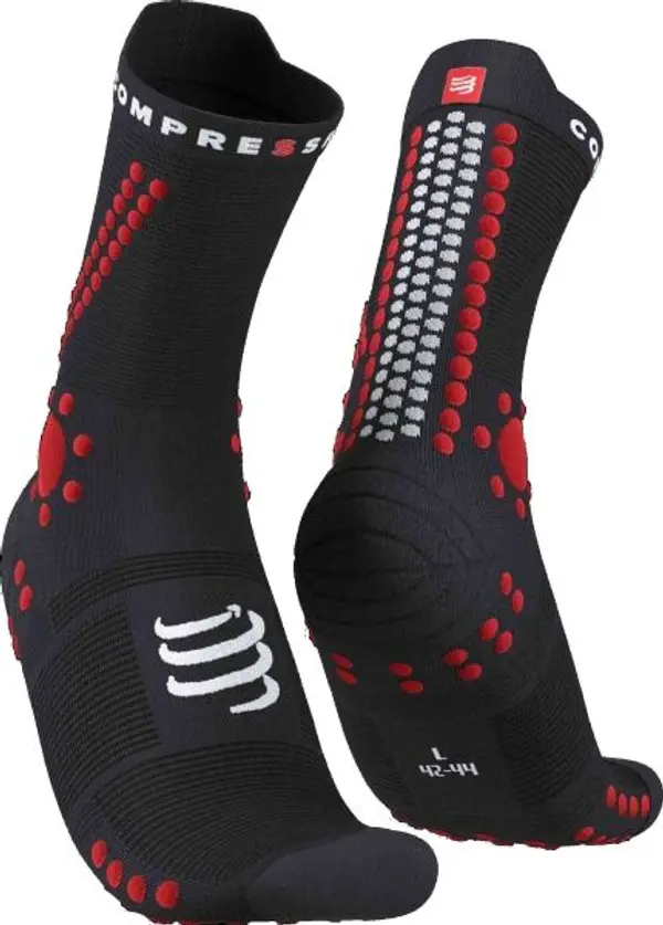 Compressport Compressport PRO RACING SOCKS v4.0 TRAIL Чорапи за бягане, черно, размер