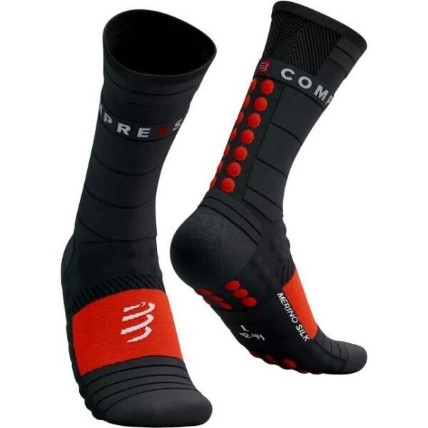 Compressport Compressport PRO RACING WINTER RUN Зимни чорапи за бягане, черно, размер
