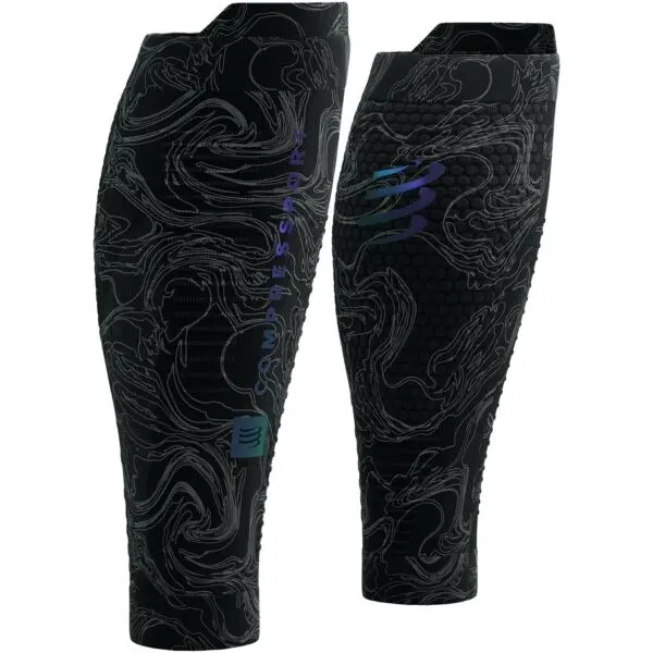Compressport Compressport R2 3.0 AURORA Компресиращи протектори за прасци, черно, размер