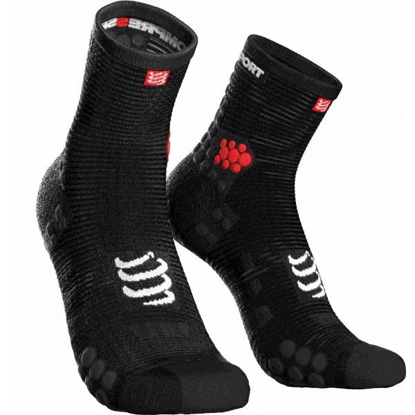 Compressport Compressport RACE V3.0 RUN HI Чорапи за бягане, черно, размер