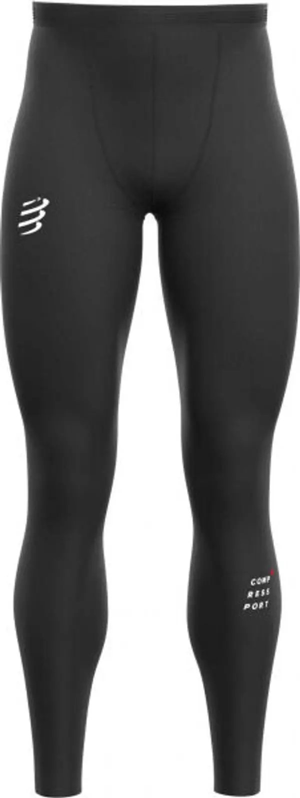 Compressport Compressport RUN UNDER CONTROL FULL TIGHTS Мъжки компресионен клин за бягане, черно, размер