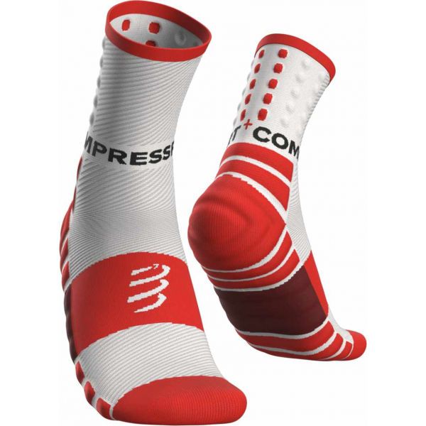Compressport Compressport SHOCK ABSORB SOCKS Чорапи за бягане, бяло, размер