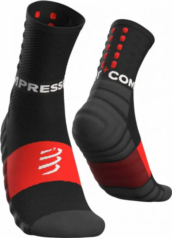Compressport Compressport SHOCK ABSORB SOCKS Чорапи за бягане, черно, размер