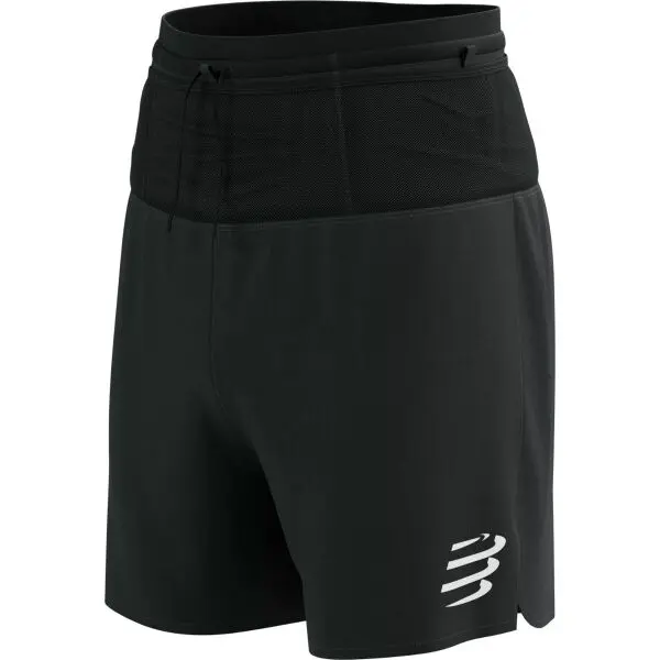 Compressport Compressport TRAIL RACING 2-IN-1 SHORT M Мъжки шорти за бягане, черно, размер