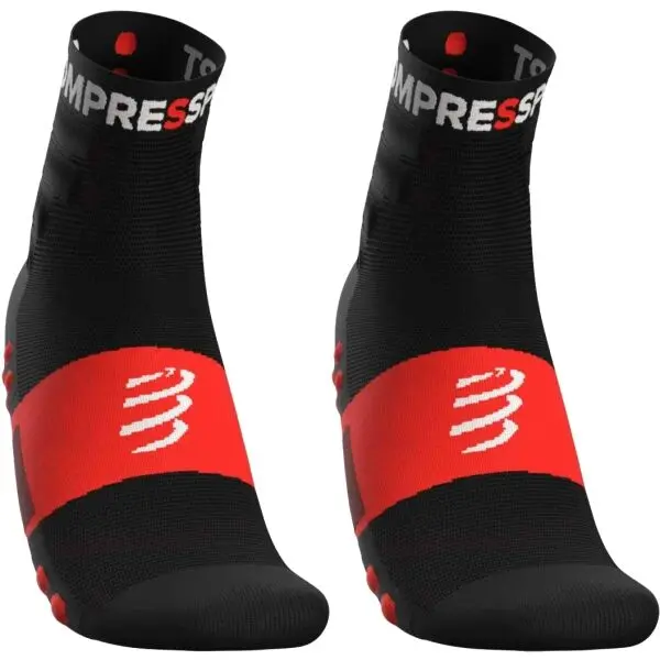Compressport Compressport TRAINING SOCKS 2-PACK Спортни (велосипедни)чорапи, черно, размер