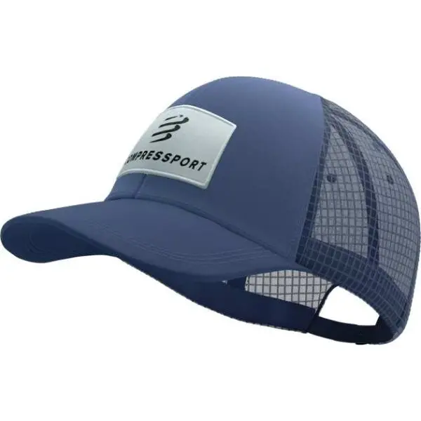 Compressport Compressport TRUCKER 6P CAP Шапка с козирка, синьо, размер UNI