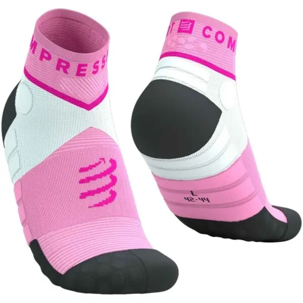 Compressport Compressport ULTRA TRAIL SOCKS Чорапи за бягане, розово, размер