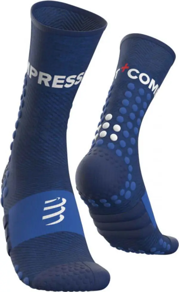 Compressport Compressport ULTRA TRAIL SOCKS Чорапи за бягане, синьо, размер