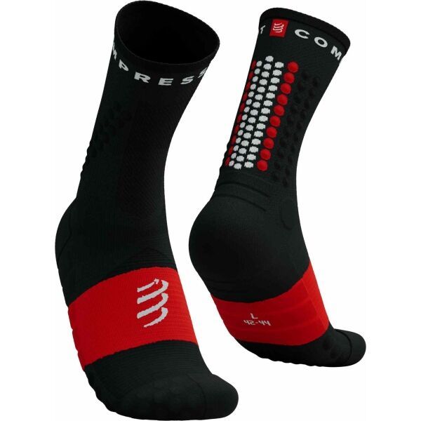 Compressport Compressport ULTRA TRAIL SOCKS V2.0 Чорапи за бягане, черно, размер