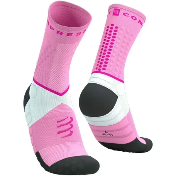 Compressport Compressport ULTRA TRAIL SOCKS V2.0 Чорапи за бягане, розово, размер