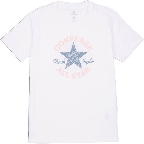 Converse Converse CHUCK PATCH INFILL TEE Дамска тениска, бяло, размер