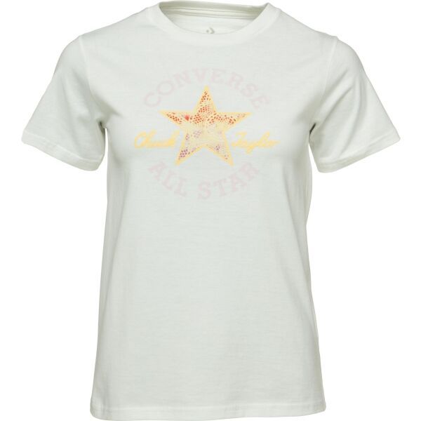 Converse Converse CHUCK PATCH INFILL TEE Дамска тениска, бяло, размер