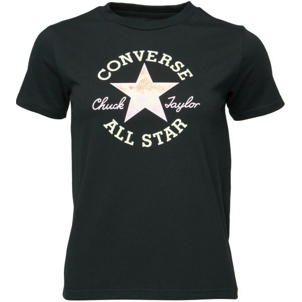 Converse Converse CHUCK PATCH INFILL TEE Дамска тениска, черно, размер