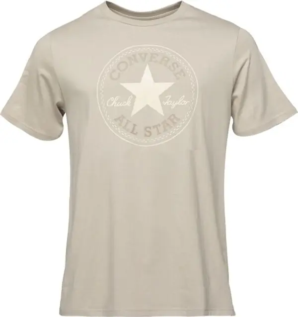 Converse Converse CHUCK PATCH Мъжка тениска, бежово, размер
