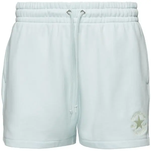 Converse Converse CHUCK PATCH RELAXED Дамски къси шорти, светлосиньо, размер