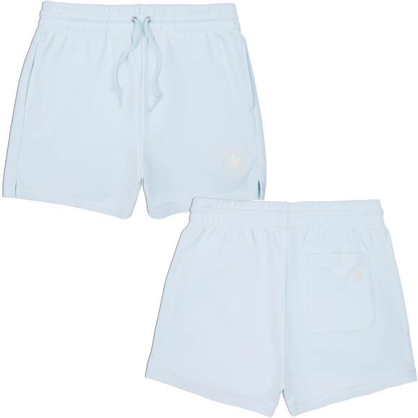 Converse Converse CHUCK PATCH RELAXED SHORT Дамски къси шорти, светлосиньо, размер