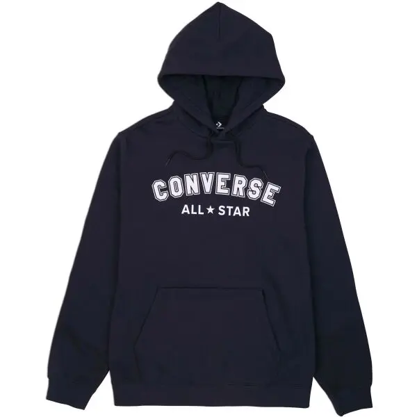Converse Converse CLASSIC FIT ALL STAR SINGLE SCREEN PRINT Универсален суитшърт, черно, размер