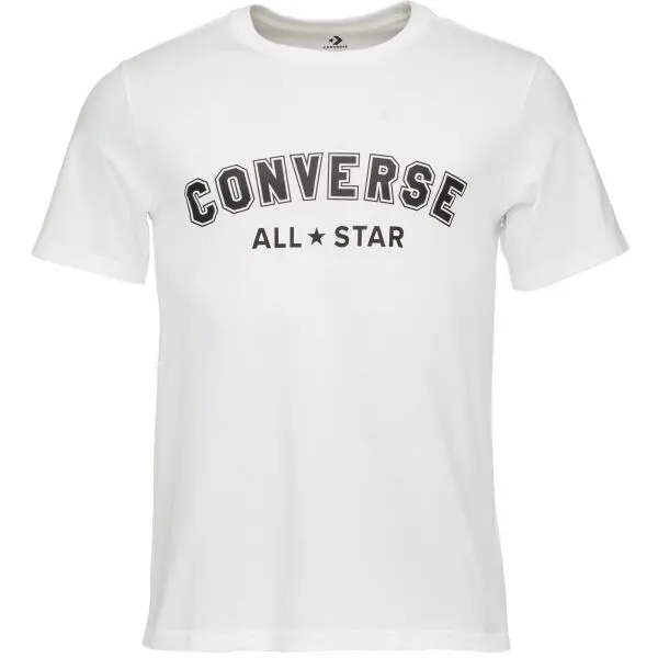 Converse Converse CLASSIC FIT ALL STAR SINGLE SCREEN PRINT Универсална тениска, бяло, размер