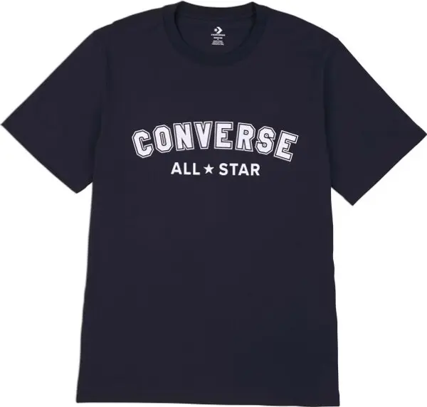 Converse Converse CLASSIC FIT ALL STAR SINGLE SCREEN PRINT Универсална тениска, черно, размер