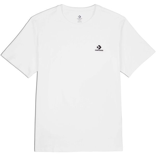 Converse Converse CLASSIC LEFT CHEST SS TEE Мъжка тениска, бяло, размер