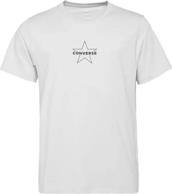 Converse Converse CLASSIC Мъжка тениска, бежово, размер