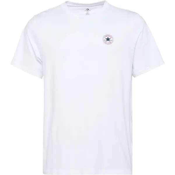 Converse Converse CLASSIC Мъжка тениска, бяло, размер