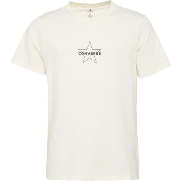 Converse Converse CLASSIC Мъжка тениска, сиво, размер