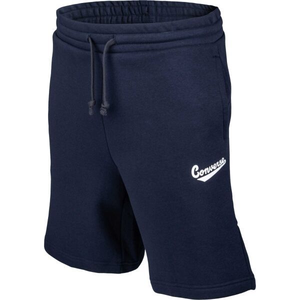 Converse Converse KNIT LOGO SHORT Мъжки къси шорти, тъмносин, размер S