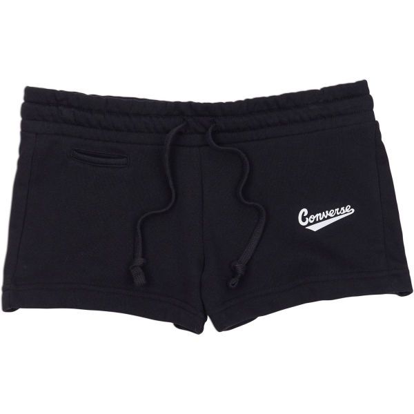 Converse Converse STAR CHEVRON NOVA SHORT Дамски къси шорти, черно, размер XS