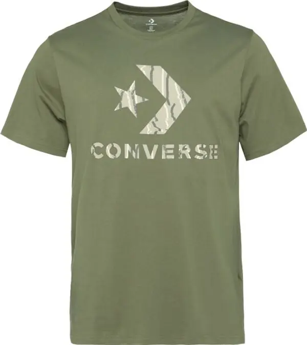 Converse Converse STANDARD FIT CENTER FRONT LARGE LOGO STAR CHEV  SS TEE Мъжка тениска, khaki, размер