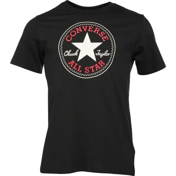 Converse Converse STANDARD FIT CHUCK PATCH CORE Унисекс тениска, черно, размер